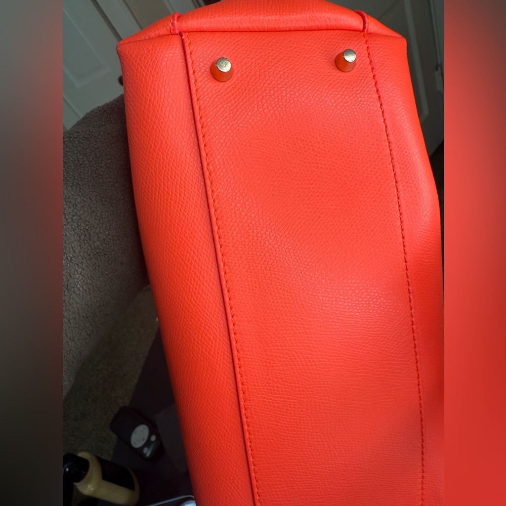 Furla Orange Crossbody 2 Way NWOT - Picture 9 of 12